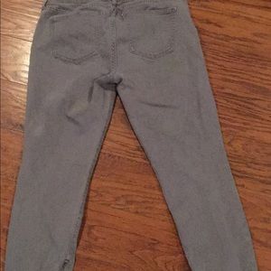 Gap Zippered Ankle Skinny Jeans